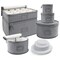 Felt Quilted Storage Containers Plate, Platter, Glass, and Stemware Case